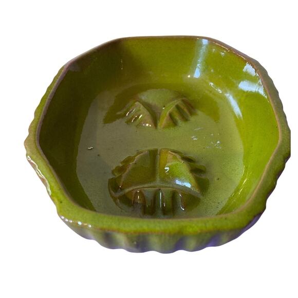 Mid Century Modern Charmouth 60's Ash Tray Trinket Dish 6"L x 4"W - Picture 2 of 12